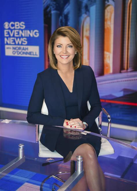 Norah Odonnell Female News Anchors O Donnell Sexy Older Women