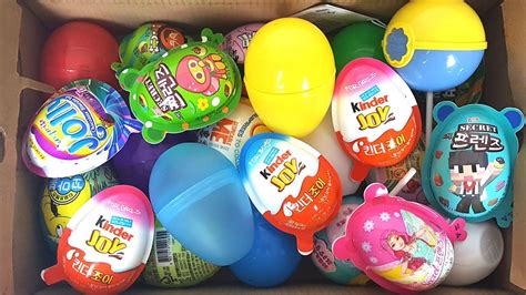 Surprise Eggs Unboxing Toys With Nursery Rhymes Fun Video For Kids
