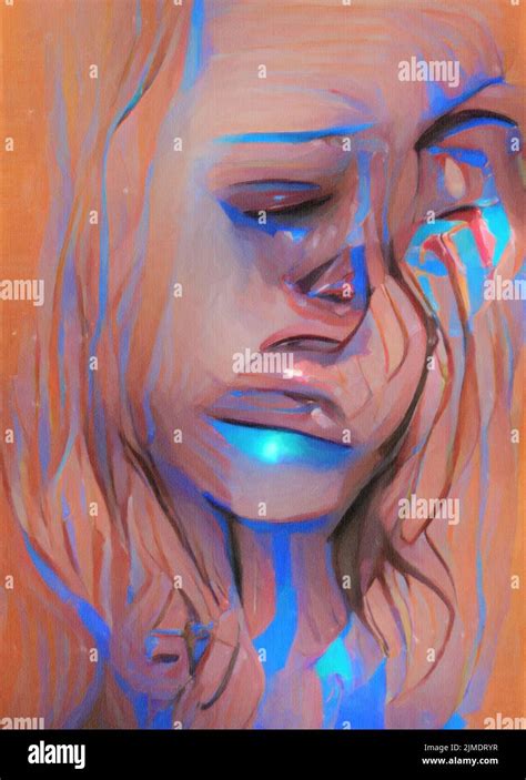 Depression Conceptual Illustration Stock Photo Alamy
