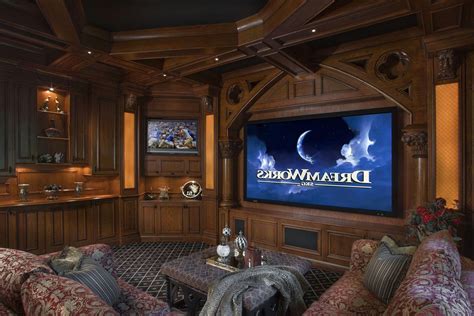 Basement Movie Film Reels Luxury Rooms Home Theater Furniture Home