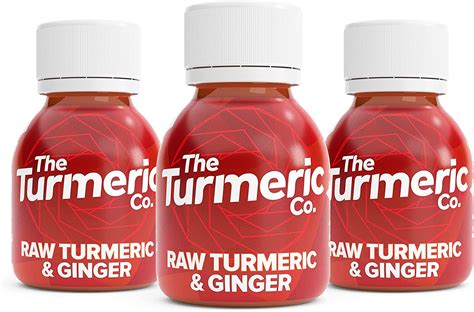 The Turmeric Co Liquid Turmeric And Ginger Drink Shots High Strength