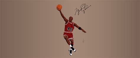 Digital Art Michael Jordan Chicago Bulls Basketball Hd Wallpaper