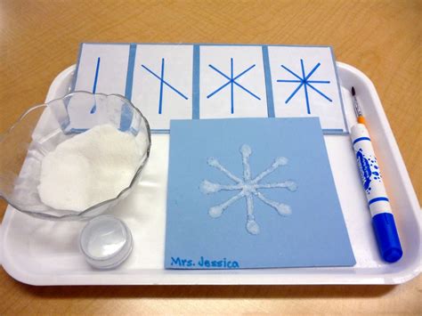 Spilt Milk Winter Montessori Style