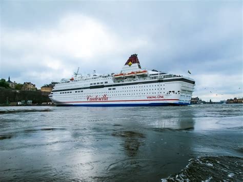 Stockholm Sweden May 15 2011 Viking Line Cruise Ship Cinderella