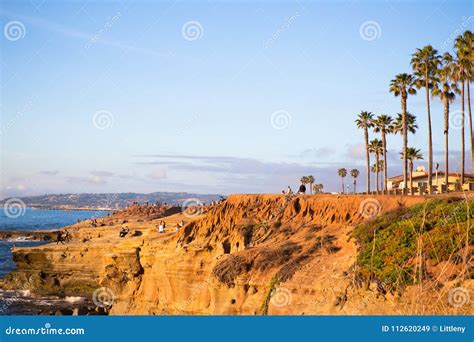 Sunset Cliffs San Diego California Editorial Stock Image Image Of