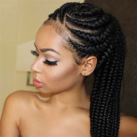 45 Best Ways To Rock Feed In Braids This Season Page 2