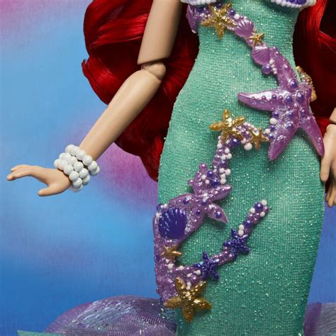 disney princess style series ariel fashion doll deluxe collector doll with accessories toys r