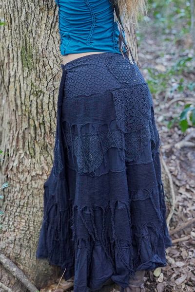 Gypsy Skirt Black Etnix Byron Bay