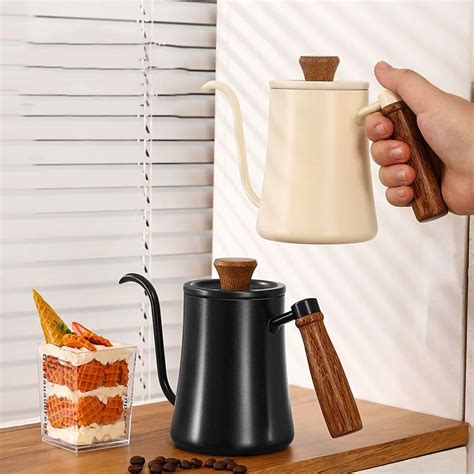 Kahve Teko Kopi Leher Angsa Gooseneck Pour Over Kettle Ml K