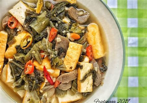 7 aneka resep sayur asem enak. Resep Tumis tahu-sayur asin oleh Frielingga Sit - Cookpad