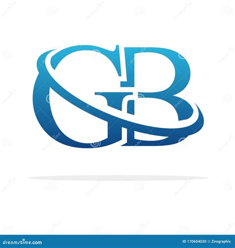 Creative Gb Logo Icon Design Stock Vector Illustration Of Clean Logo