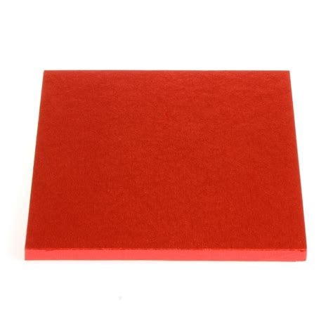 Red Round And Square Cake Boardsdrums Professional Quality Food Safe