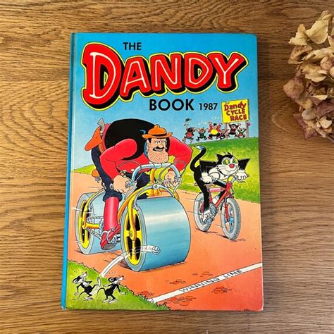 The Dandy Annual 1987 Vintage Books Collectible Books Etsy
