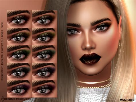 Eyeshadow Nb21 At Msq Sims Sims 4 Updates Hot Sex Picture