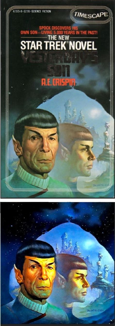 Boris Vallejo Yesterdays Son Star Trek 11 By A C Crispin 1983