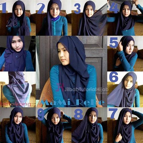 Tutorial Hijab Pashmina Untuk Ke Kantor Jilbab Tutorial