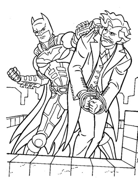 Something went wrong, please try again. Batman Catch Joker Coloring Pages | Batman coloring pages ...