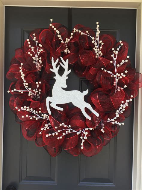 We did not find results for: Red and Black Buffalo Plaid with White Deer by ...