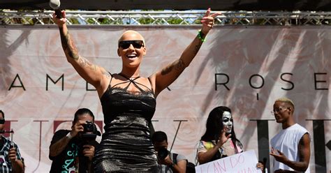 Amber Rose Forgives Kanye West In Slut Walk Speech
