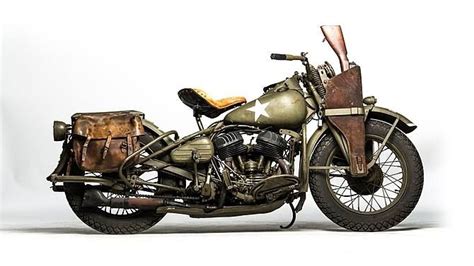 1942 Harley Davidson Wla Military Presented As Lot S19 Harley