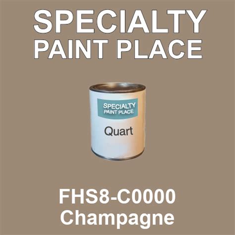 Fhs8 C0000 Champagne Sherwin Williams Touch Up Paint Quart