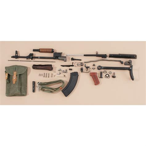 Ak 47 Parts Kit With Under Folding Stock And 30 Rd Mag 20294 Gun