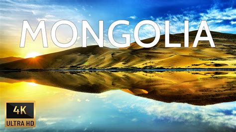 Flying Over Mongolia 4k Uhd Relaxing Music With Stunning Beautiful