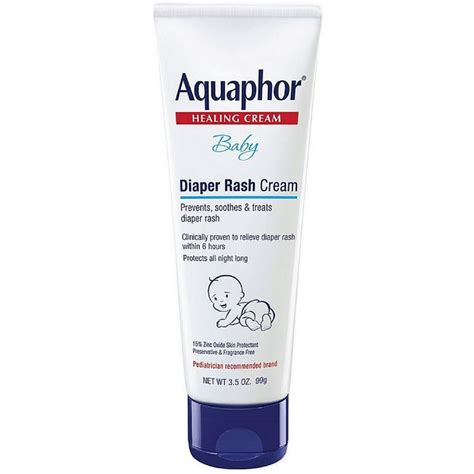 Aquaphor Baby Diaper Rash Cream 350 Oz Pack Of 6