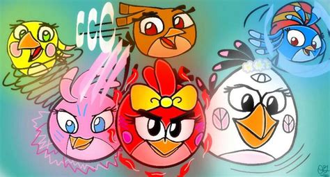 Angry Birds Girl Power Generation By Oceanegranada On Deviantart Bird