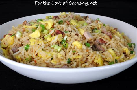 Store leftover pork in shallow containers that can be covered or wrapped. Pork Fried Rice | For the Love of Cooking