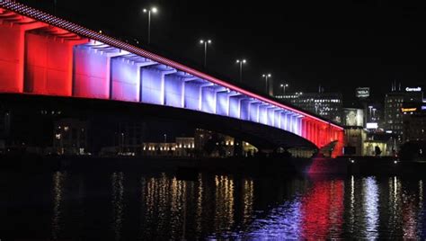 ПОГЛЕДАЈТЕ: Београд у бојама Аустрије у знак солидарности (ФОТО) | Новости