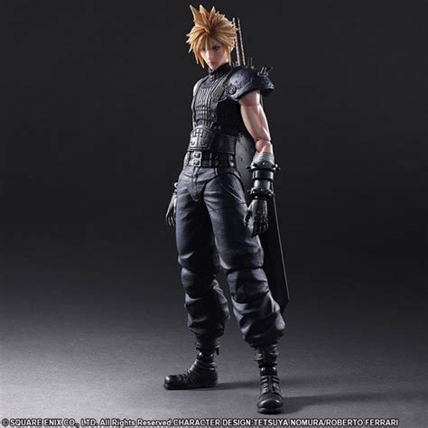 Final Fantasy Vii Remake Cloud Strife And Barret Wallace Play Arts