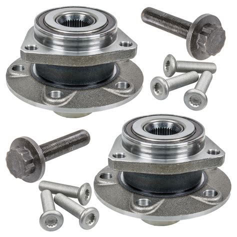 Radlager wechseln ford focus volvo v50 c30 c70 s40 diy. 2x Radlager Satz vorne Golf V VI VII Altea Octavia Leon ...