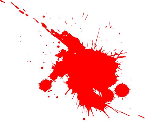 15 Red Paint Splatters (PNG Transparent) | OnlyGFX.com png image