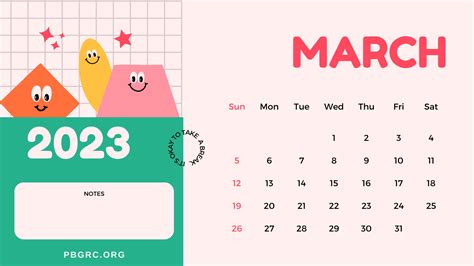 Fillable March 2023 Calendar Free Download