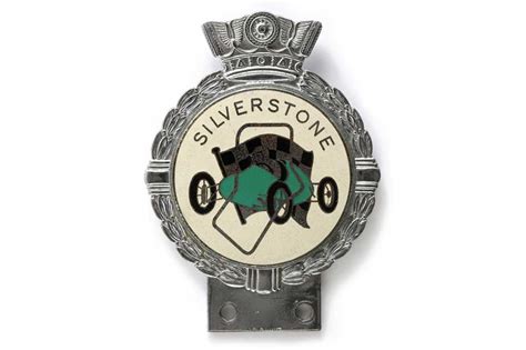 Lot 220 Silverstone Car Badge By Jr Gaunt C1950s