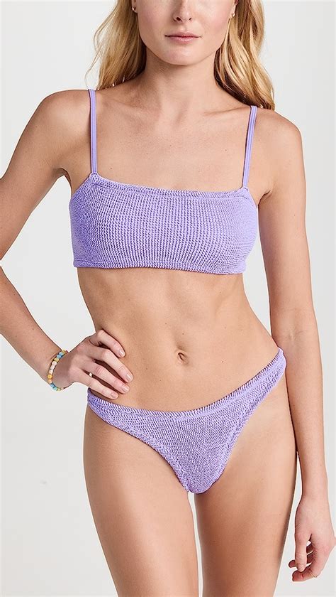 Hunza G Gigi Bikini Set Shopbop Bikinis Hunza G Bikini Set Hot Sex