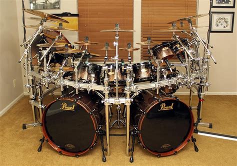 Past Pearl Kits Pearl Drums Double Bass Drum Set Drum Kits