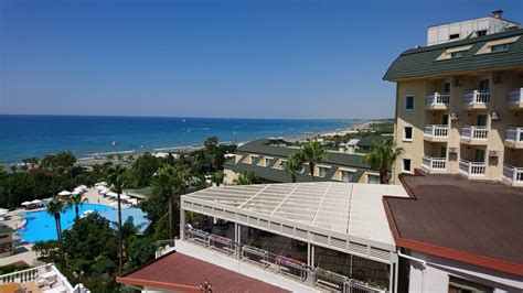 Ausblick Von Zimmer 1705 Iz Flower Side Beach Hotel Side Kumköy • Holidaycheck Türkische