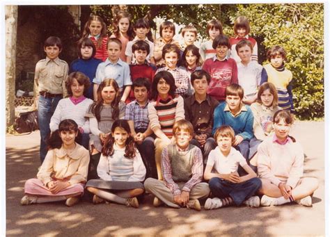 Photo De Classe Cm2 1980 1981 De 1980 Ecole Primaire Copains Davant