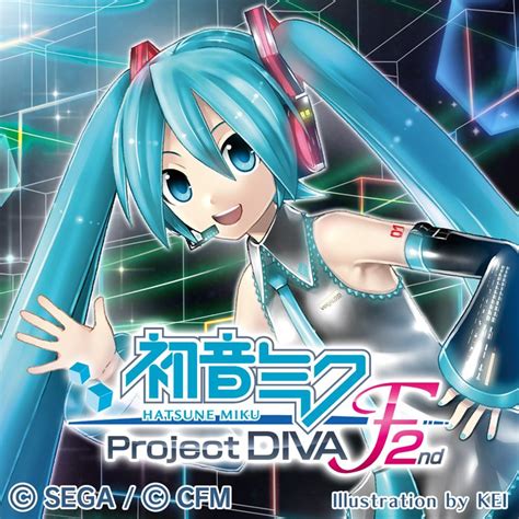Hatsune Miku Project Diva F 2nd Cover Or Packaging Material Mobygames