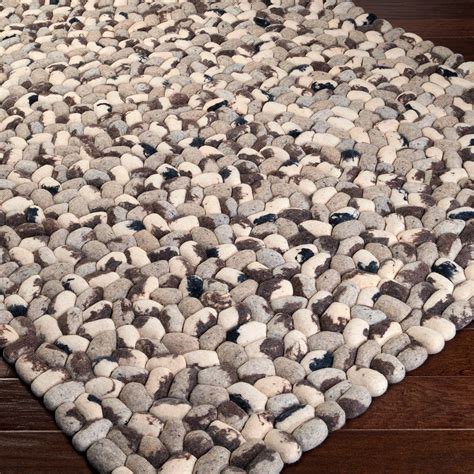 Summit Ivory Charcoal Ash Gray 2 X 3 Surya Rugs Touch Of