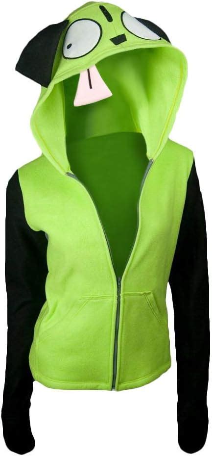 Invader Zim Sudadera Con Capucha Para Halloween Disfraz De Cosplay Para Hombre Casual Con