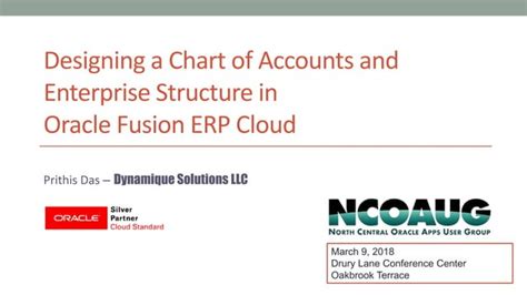 Designing A Chart Of Accounts And Enterprise Structure In Oracle Fusion