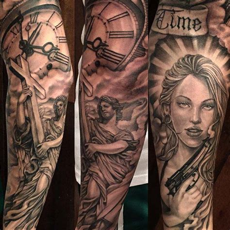 Chicano Sleeve Tattoo Best Tattoo Ideas Gallery