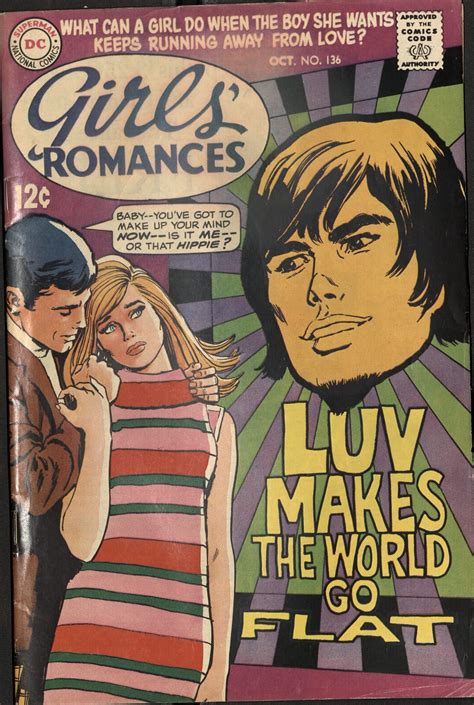 Girls Romances No 136 Dc Comics 1968 · Romancing The Comic Book