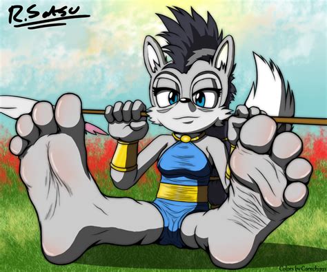 Lupe The Wolf Feet Color By Screampunk By Cornchip21 Fur Affinity Dot Net