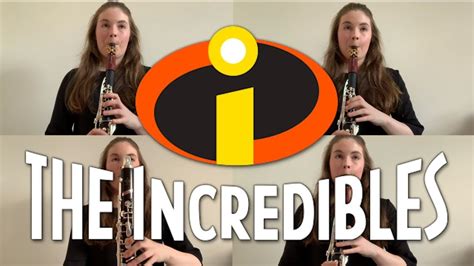 The Incredibles Clarinet Cover Youtube