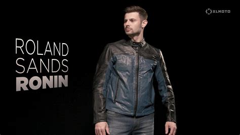 Often imitated, never duplicated, the ronin is a versatile jacket that stands up on or perforated leather interior trim, perforated sleeve venting, soft lined electronics security pocket, stretch mesh cargo stuff pockets, zip close interior chest. Roland Sands Ronin Perforated Leather Jacket - YouTube