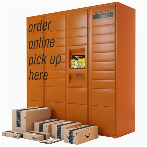 Amazon Parcels and Locker 3D Model $59 - .max .fbx .obj .unknown - Free3D